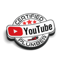YT Plumber Hard Hat Decal