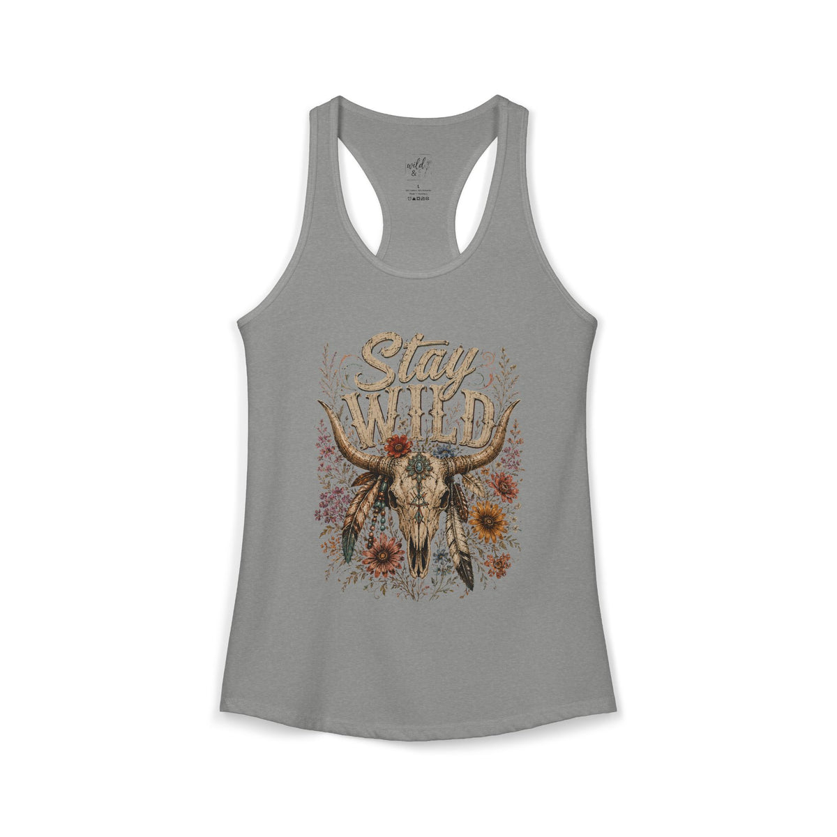 Stay Wild -Women's Ideal Racerback Tank - Wild'n'Free American Exclusive!