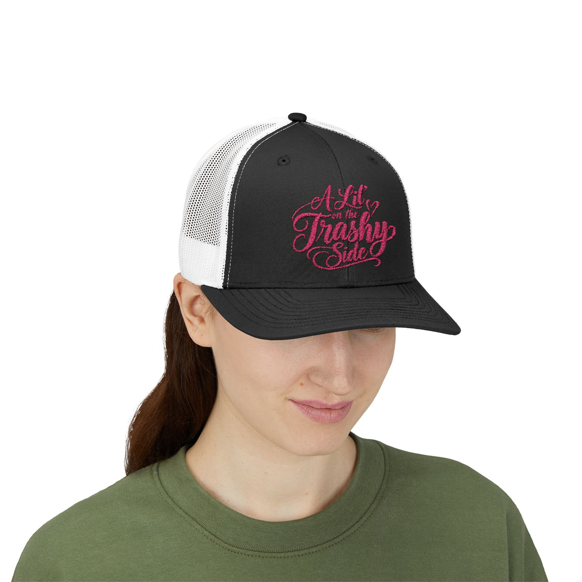 A Lil' Trashy Side Mesh Snapback Hat - Wild'n'Free American Exclusive!