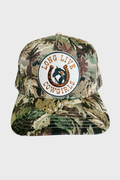 Long Live Cowgirls  // Embroidered Patch on Camo Structured Cap