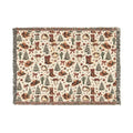 Cowboy Boots & Lassos Christmas Woven Blanket - Wild'n'Free American Exclusive