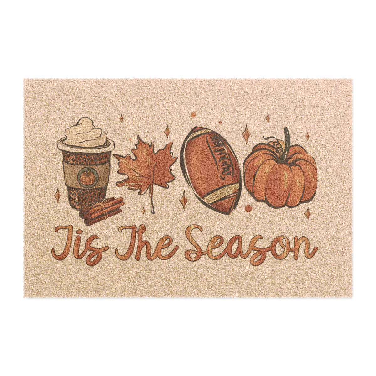 Pumpkin Tis' the Season Doormat - Wild'n'Free American Exclusive