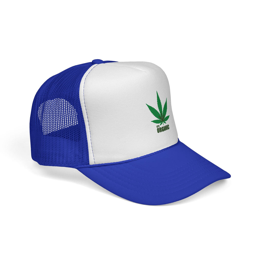 Wild'n'Free Marijuana Leaf Trucker Cap — 'It's Organic'