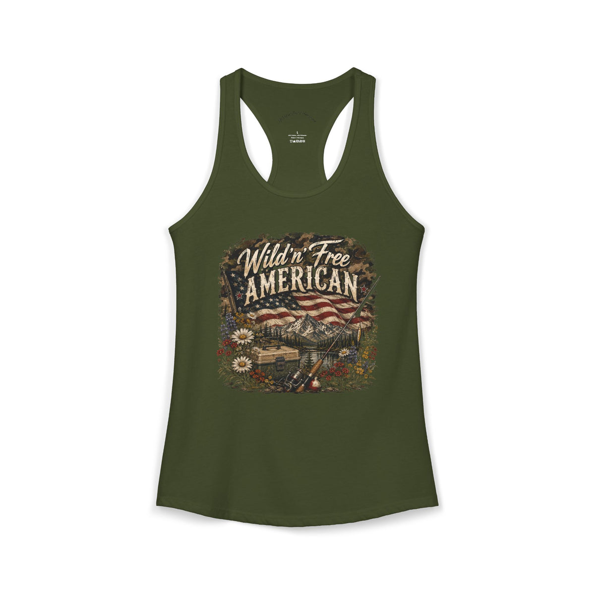 Wild'n'Free American Exclusive - Women's Ideal Racerback Tank