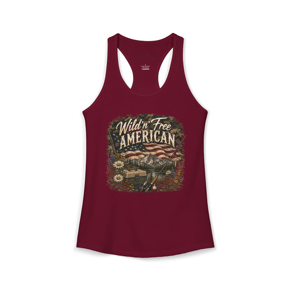 Wild'n'Free American Exclusive - Women's Ideal Racerback Tank