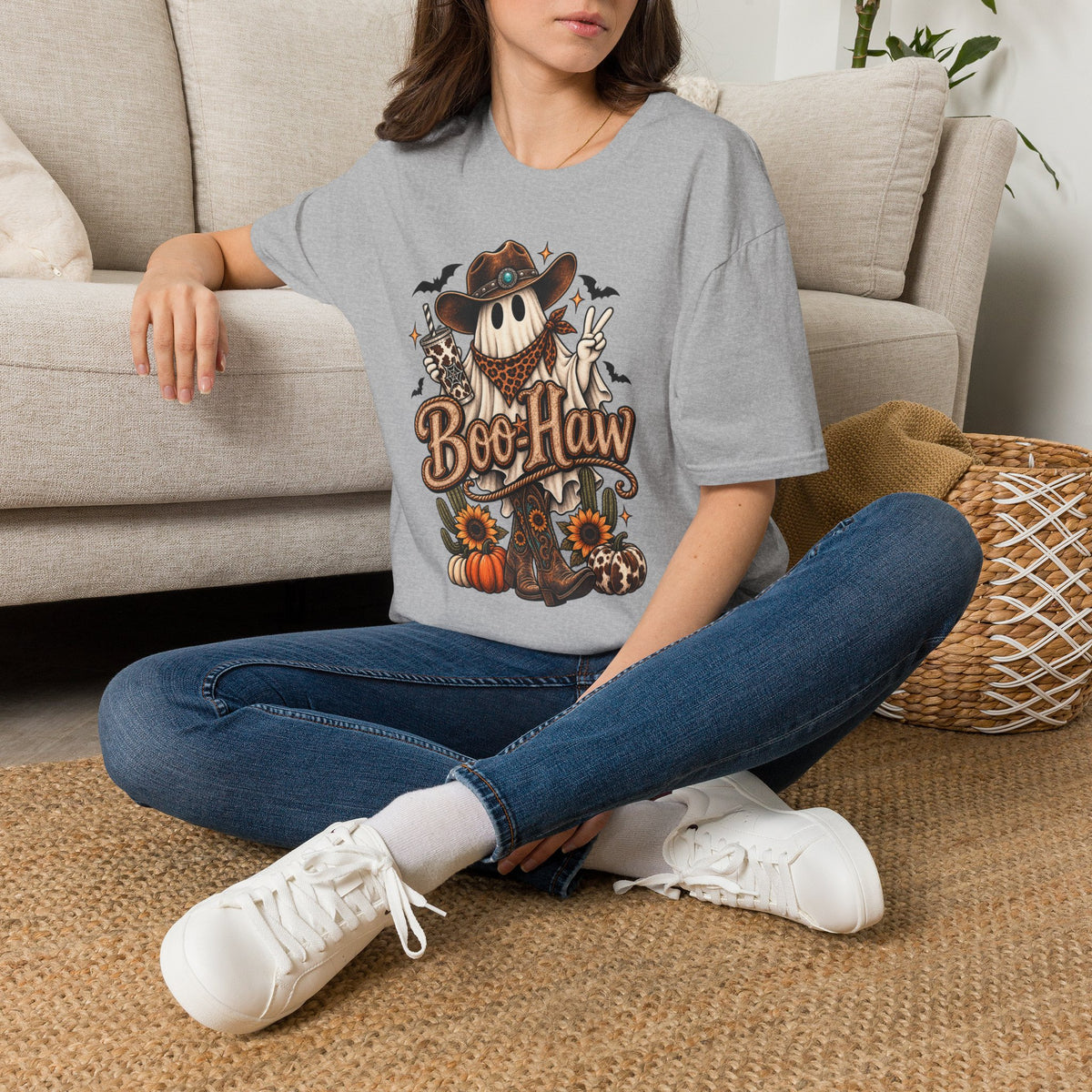 Boo-Haw Halloween Cowboy T-Shirt - Wild'n'Free American Exclusive!