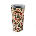 20oz Western Christmas Tumbler – Cowboy Boots, Cactus & Tree Holiday Travel Cup - Wild'n'Free Exclusive