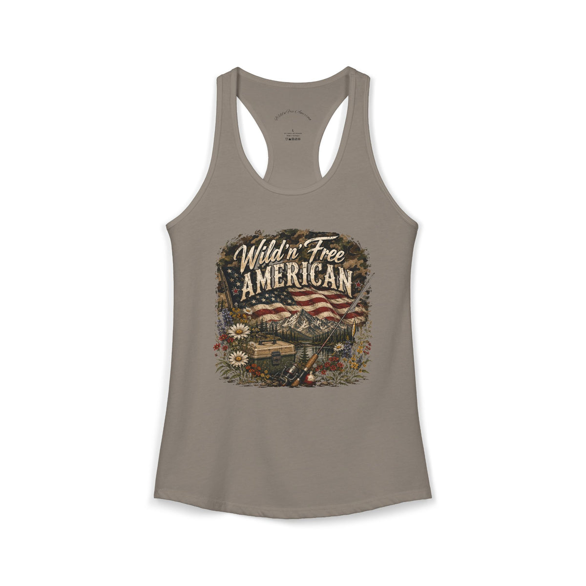 Wild'n'Free American Exclusive - Women's Ideal Racerback Tank
