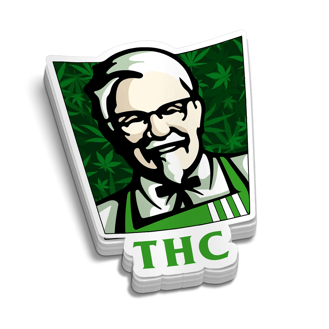 THC  Hard Hat Decal