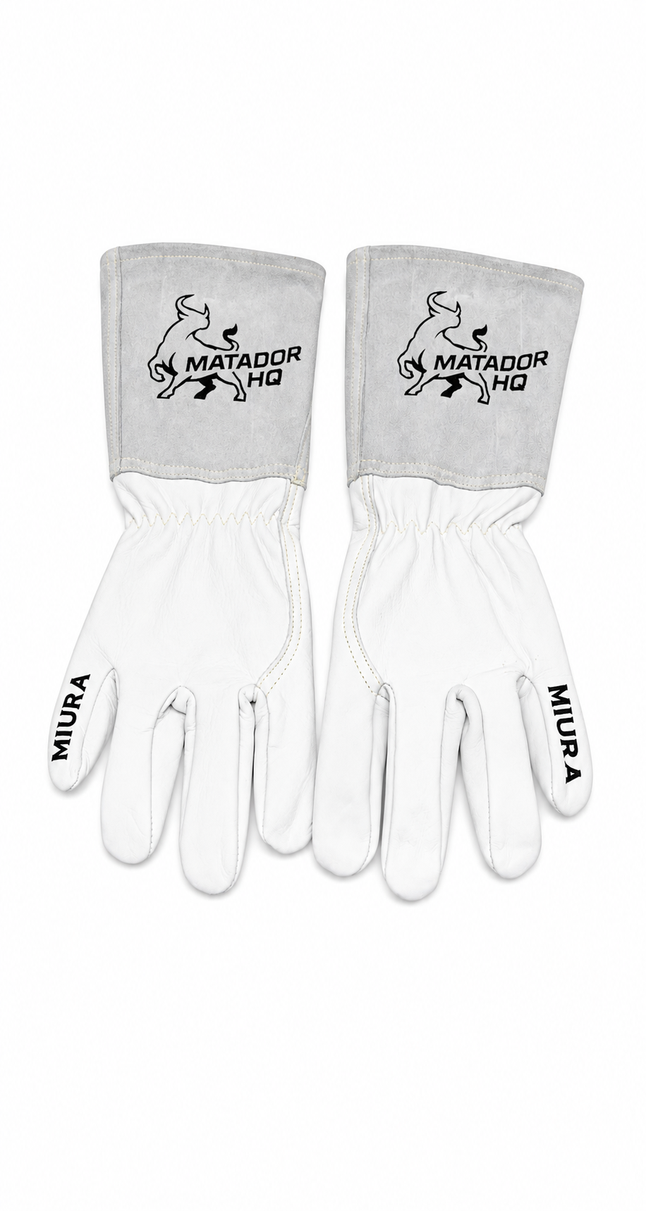 White Premium Welding Gloves by Miura™