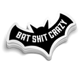 Bat Shit Crazy  -  Hard Hat Decal