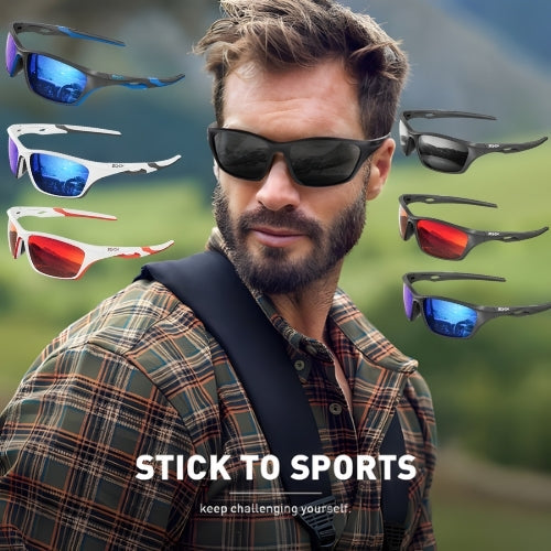 Polarized Impact-Resistant Glasses for Fishing, Cycling & Shooting