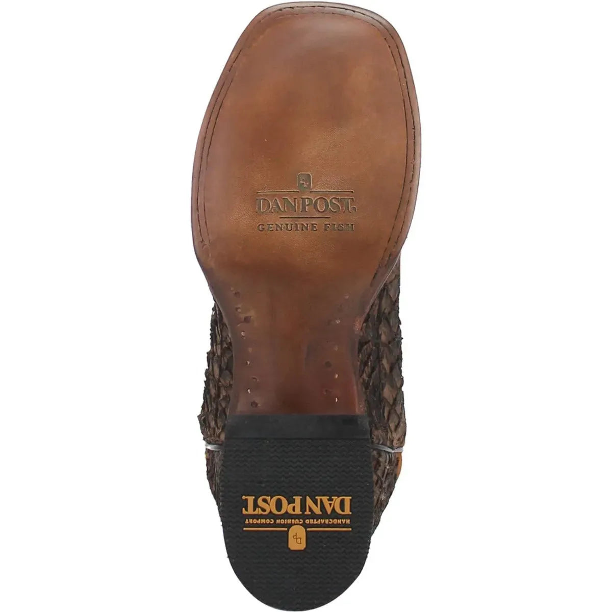 Dorsal- Mens Sea Bass Leather Cowboy Boots by Dan Post