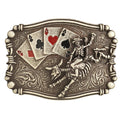 Nocona Risky Rider - Men's Belt Buckle