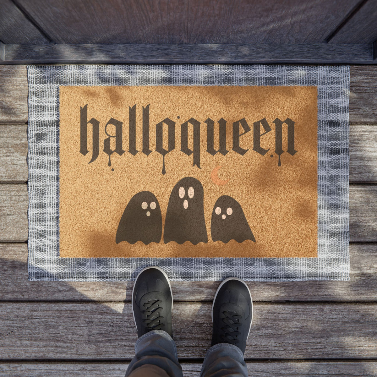 Halloqueen Ghost Welcome Mat - Wild'n'Free American Exclusive!