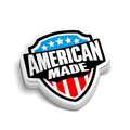 American Made -  Hard Hat Decal