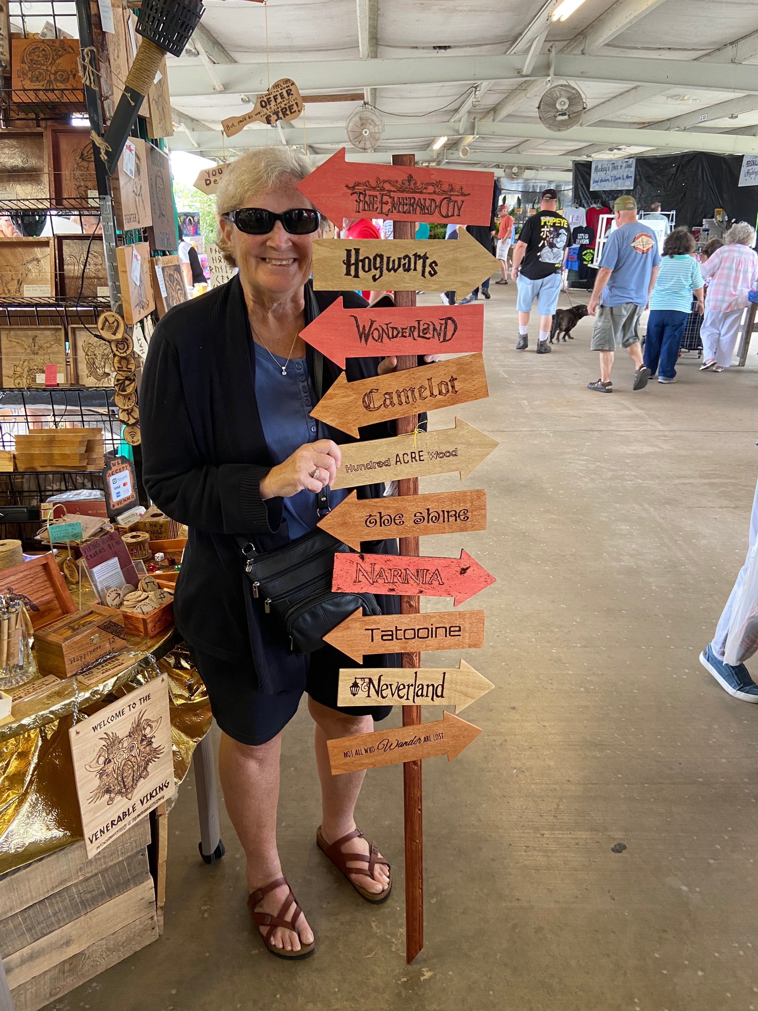 Handmade Signpost