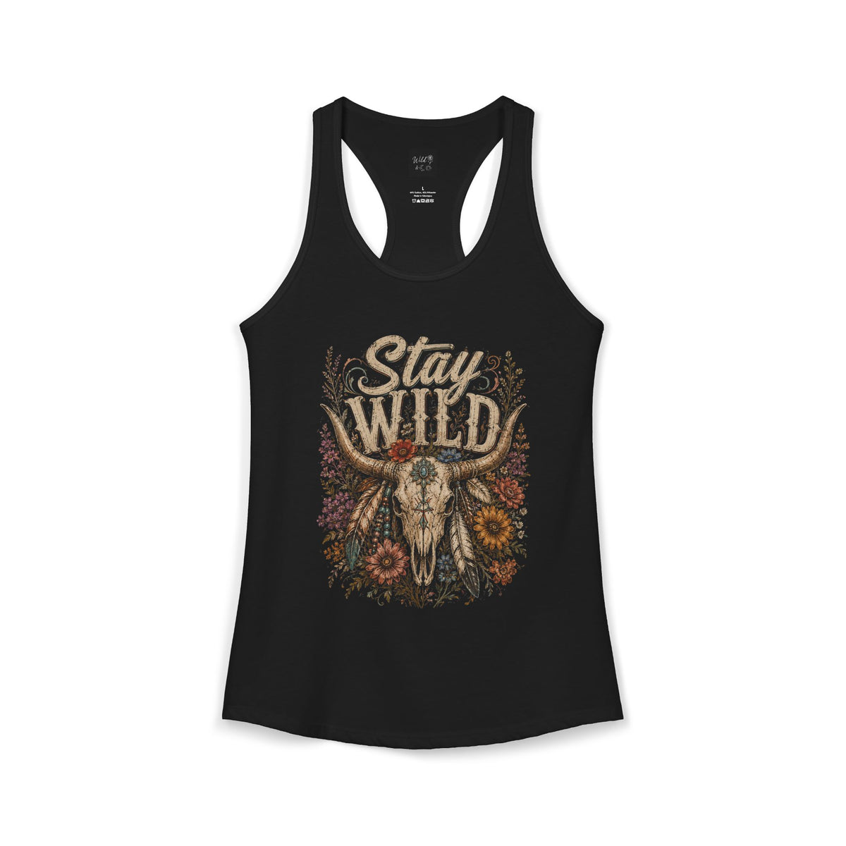 Stay Wild -Women's Ideal Racerback Tank - Wild'n'Free American Exclusive!