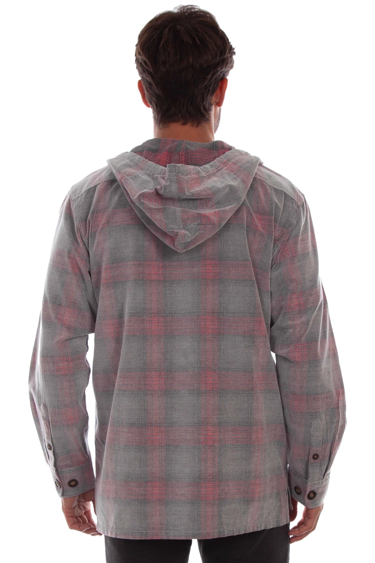 Scully Unlined (5329) - Plaid Men's Hoodie
