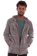 Scully Unlined (5329) - Plaid Men's Hoodie