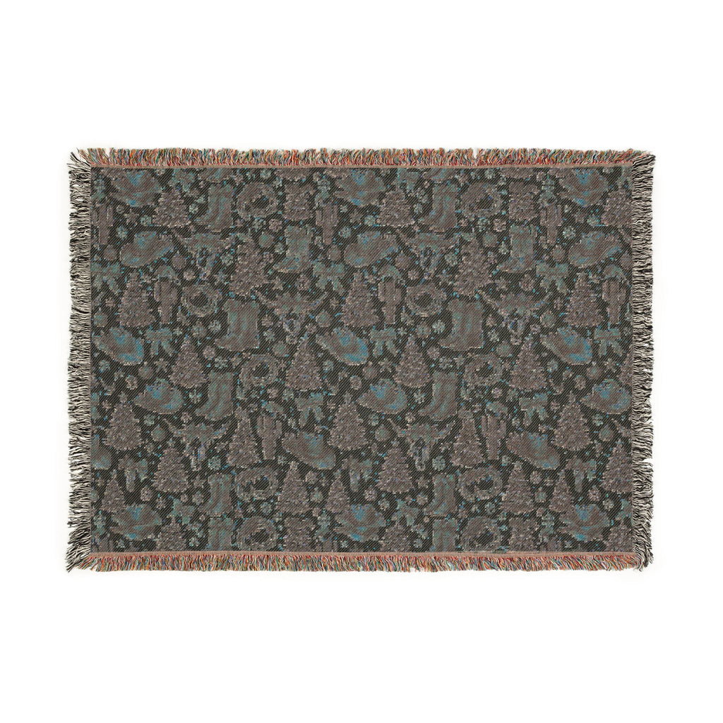 Cowboy Boots & Lassos Christmas Woven Blanket - Wild'n'Free American Exclusive