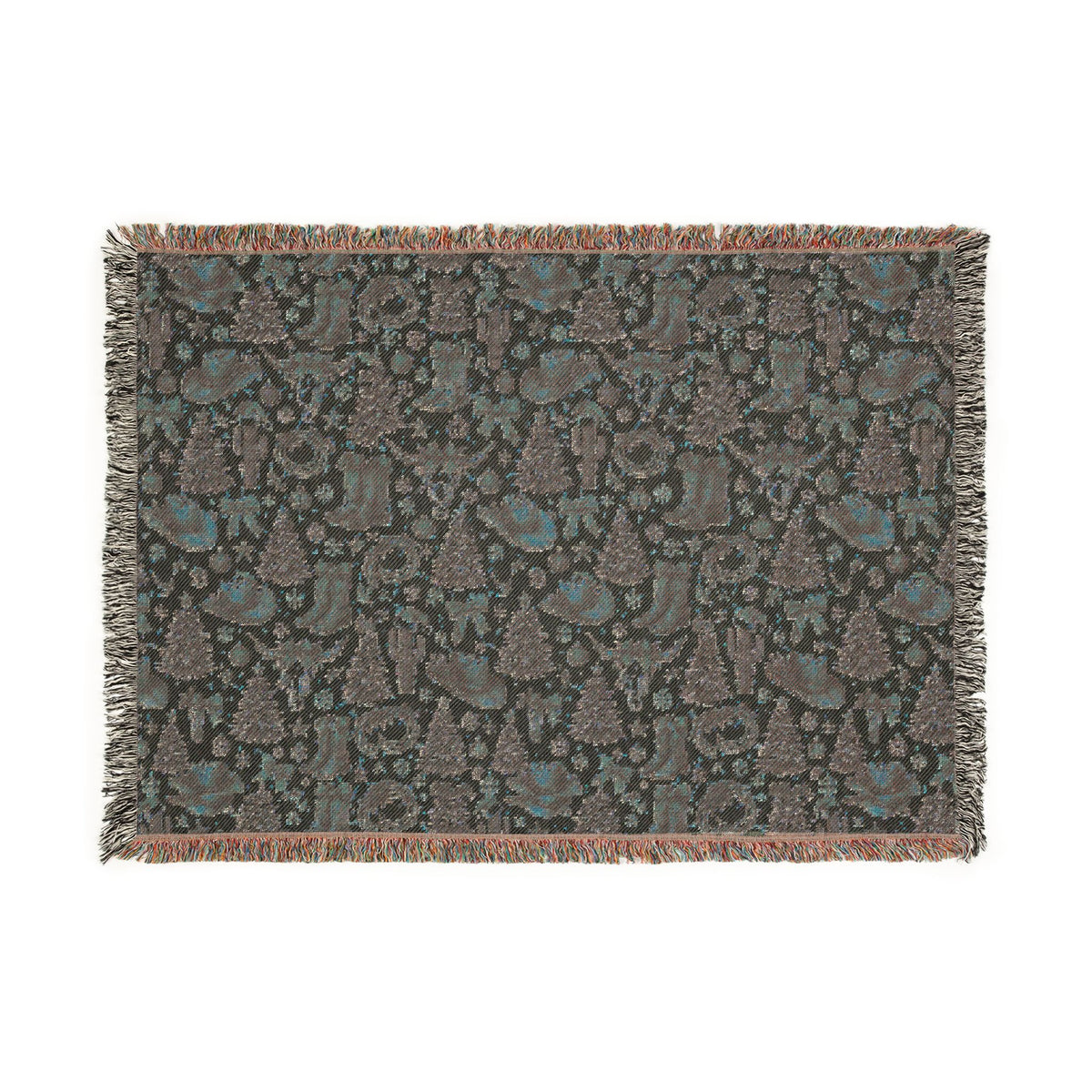 Cowboy Boots & Lassos Christmas Woven Blanket - Wild'n'Free American Exclusive