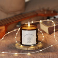 Wild'n'Free American Soy Candle Amber Jar — "Live Wild, Live Free, Live Authentic" Scented Candle