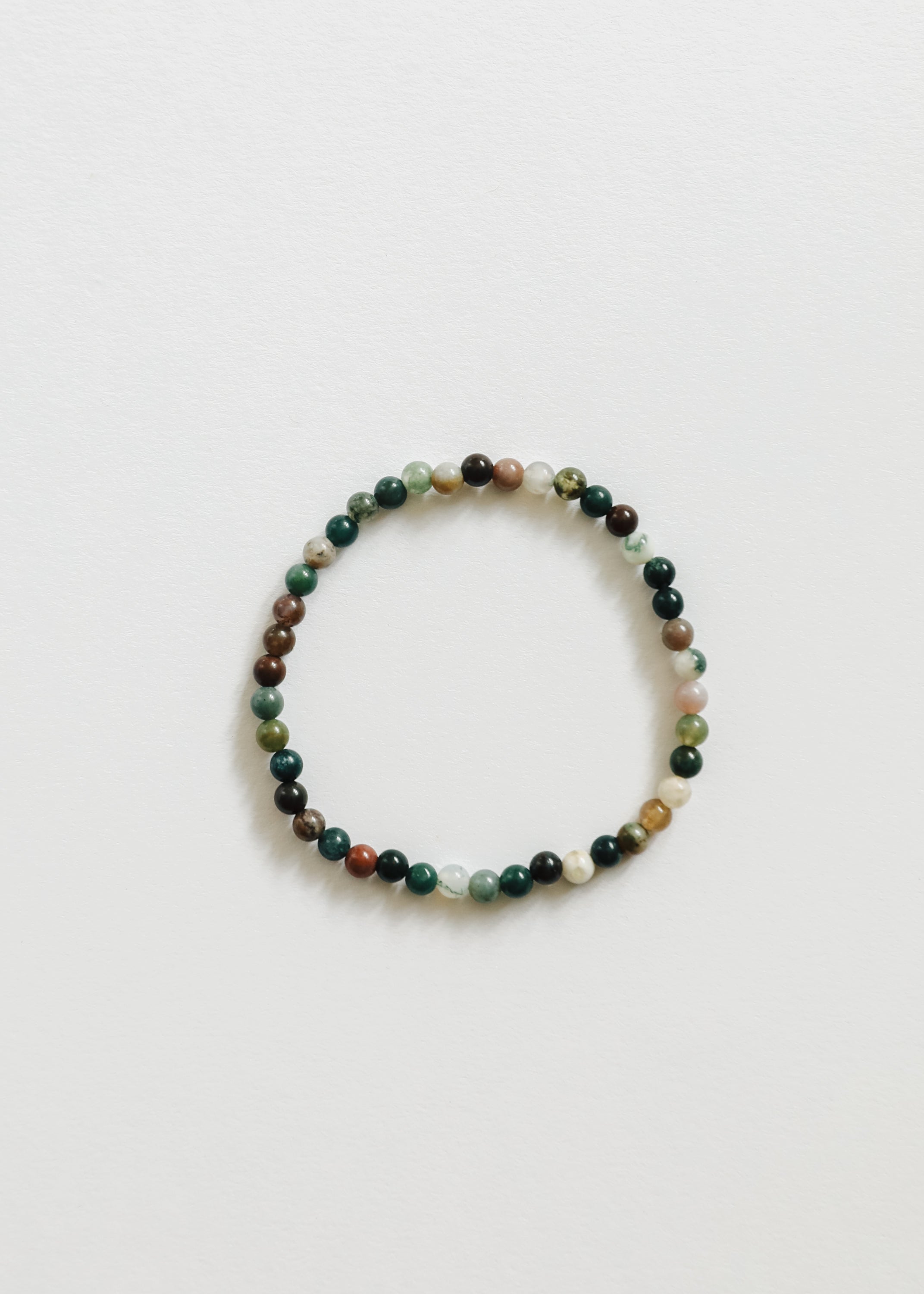 CanyonLeaf Polished Agate || Adult Bracelet