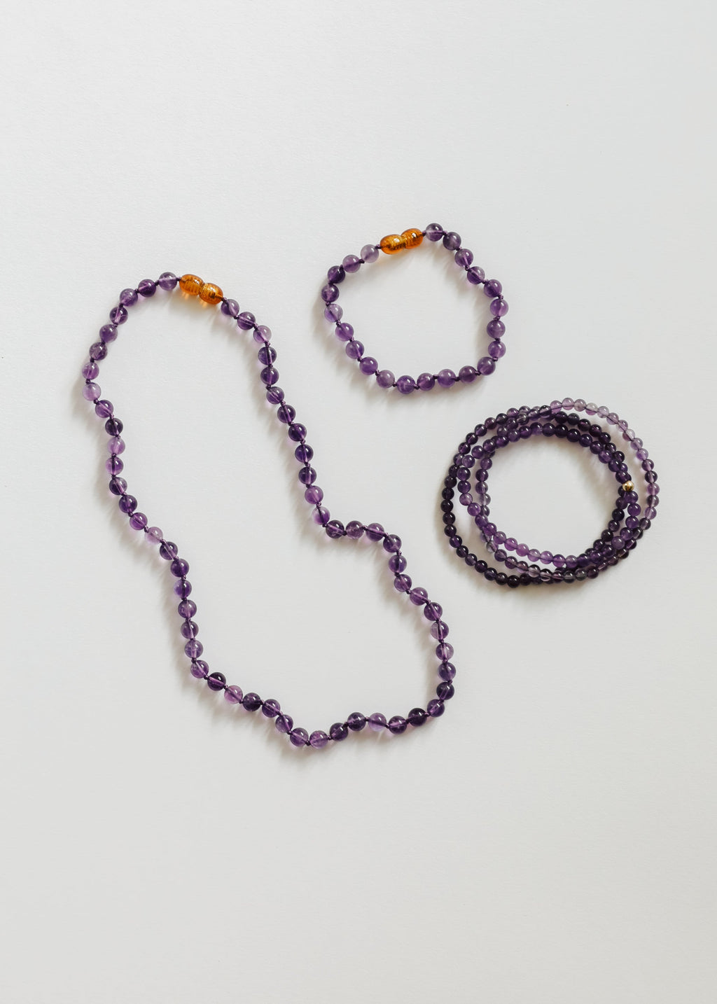 CanyonLeaf Pure Gemstone + Amethyst || Necklace