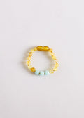 CanyonLeaf Raw Honey Baltic Amber + Amazonite || Anklet or Bracelet
