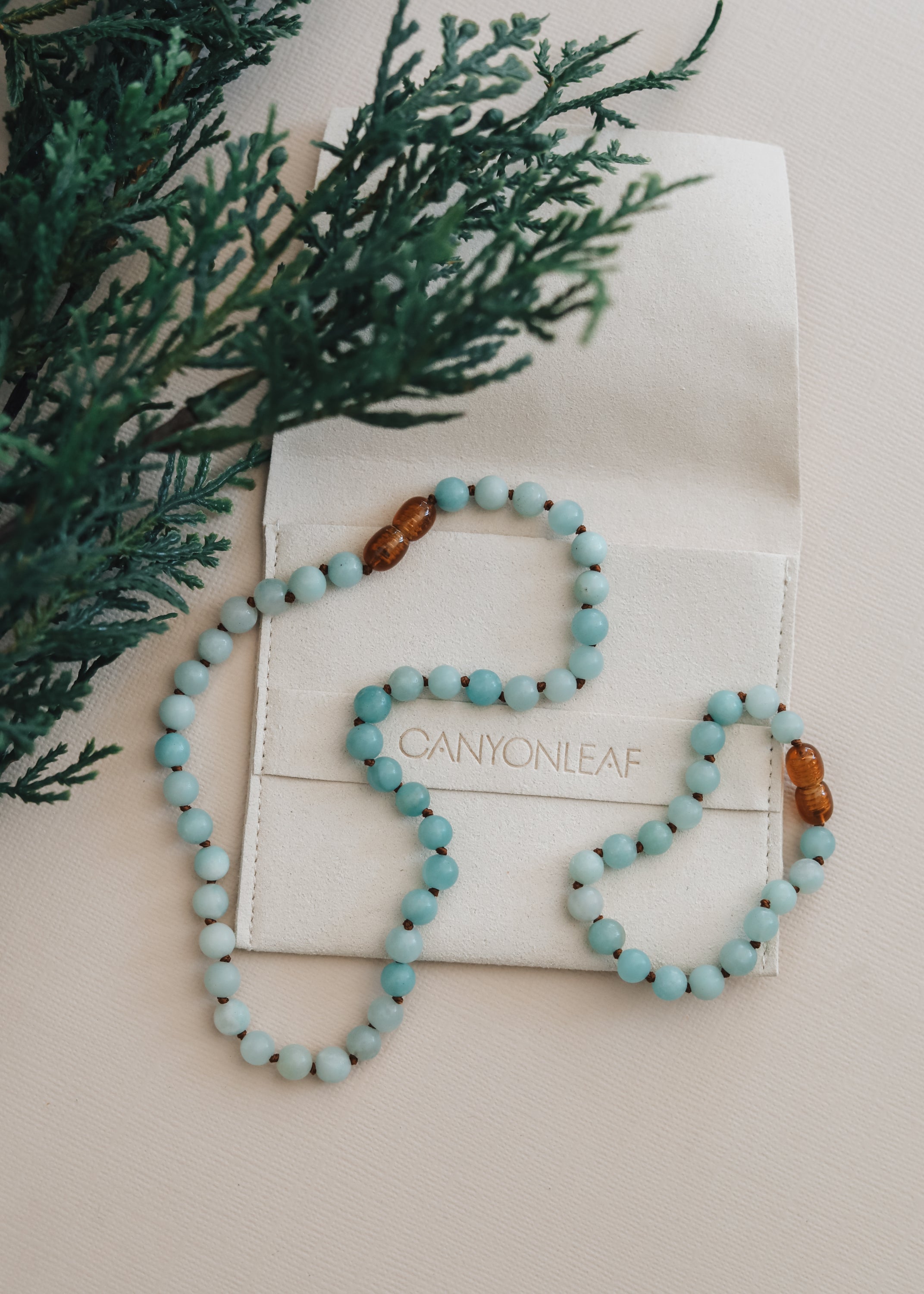 CanyonLeaf Pure Gemstone + Amazonite || Anklet or Bracelet