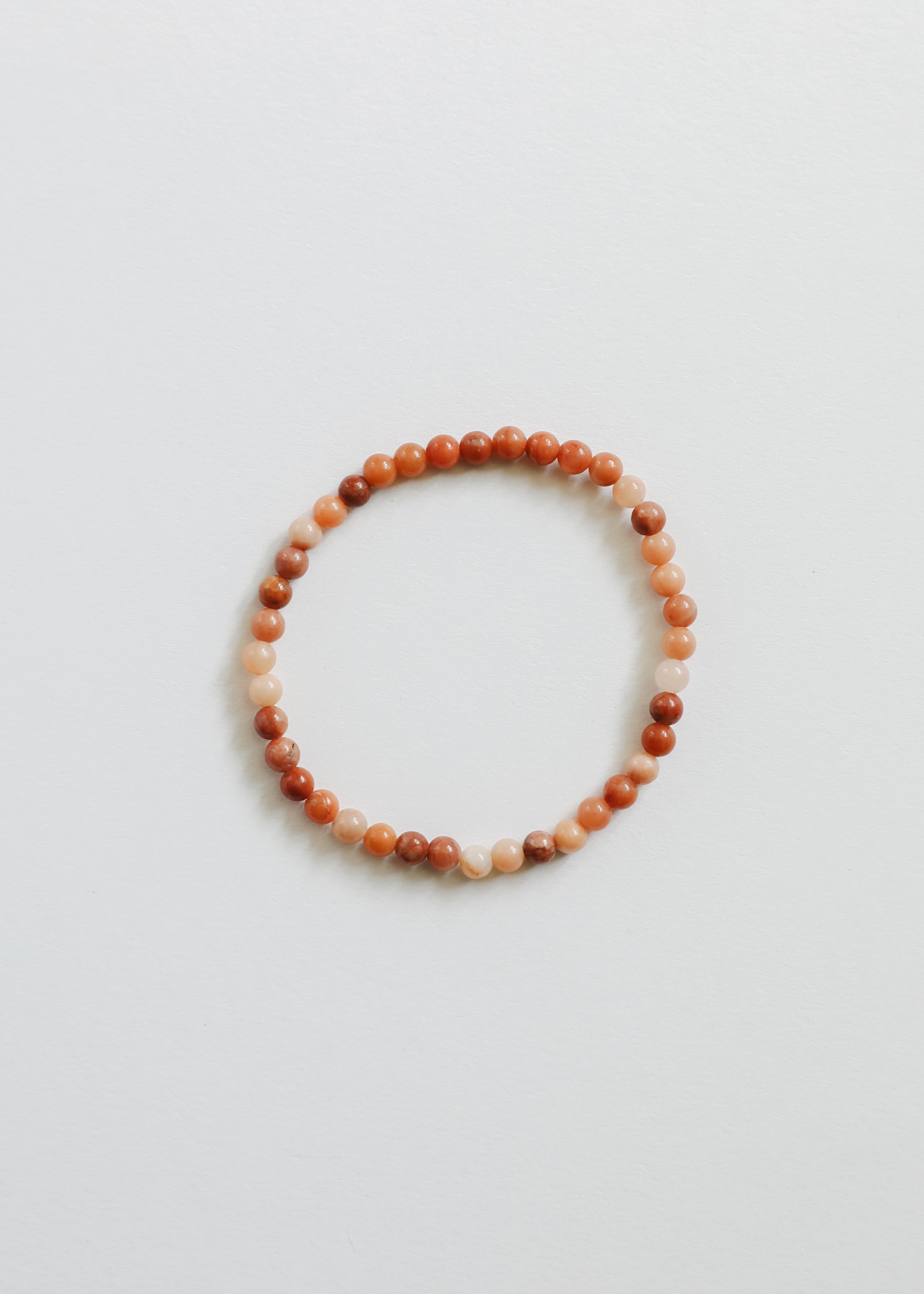 CanyonLeaf Polished Pink Aventurine || Adult Bracelet