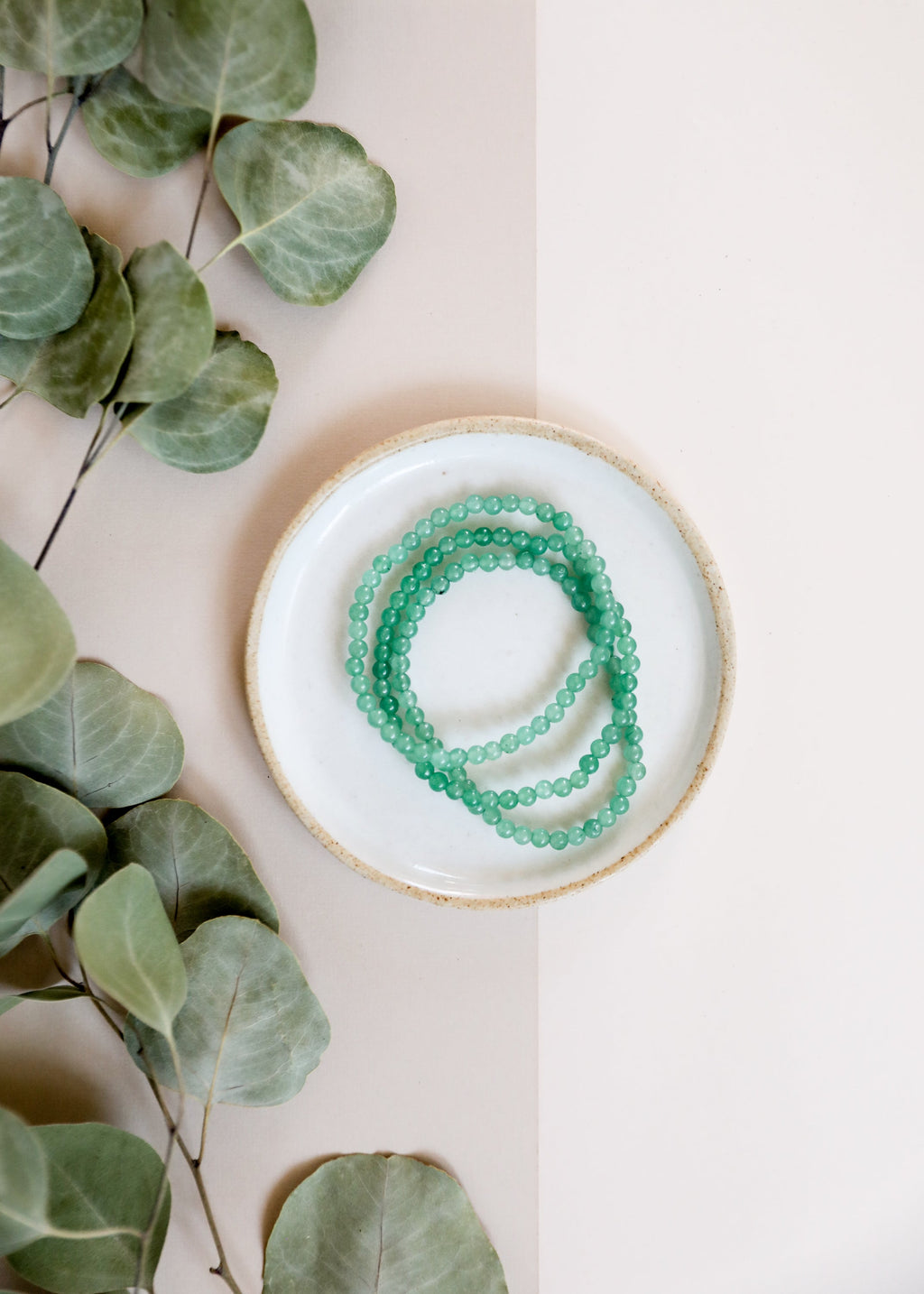 CanyonLeaf Polished Aventurine || Adult Bracelet