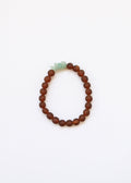 CanyonLeaf Raw Cognac Baltic Amber + Raw Aventurine || Adult Bracelet
