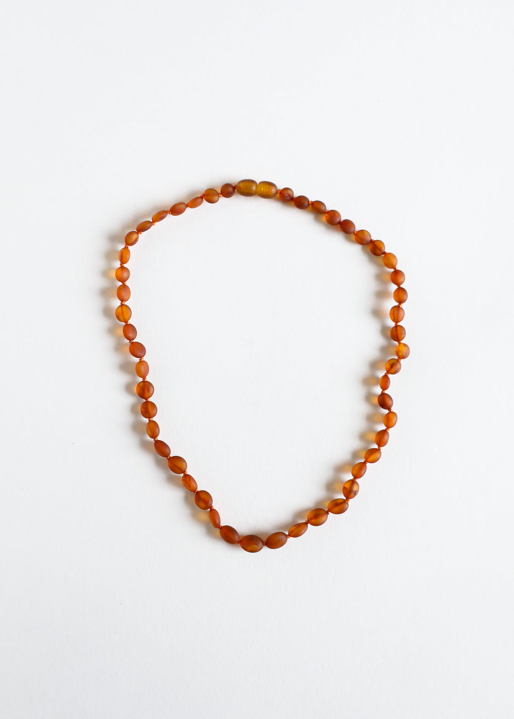CanyonLeaf Raw Cognac Baltic Amber || Classic || Necklace