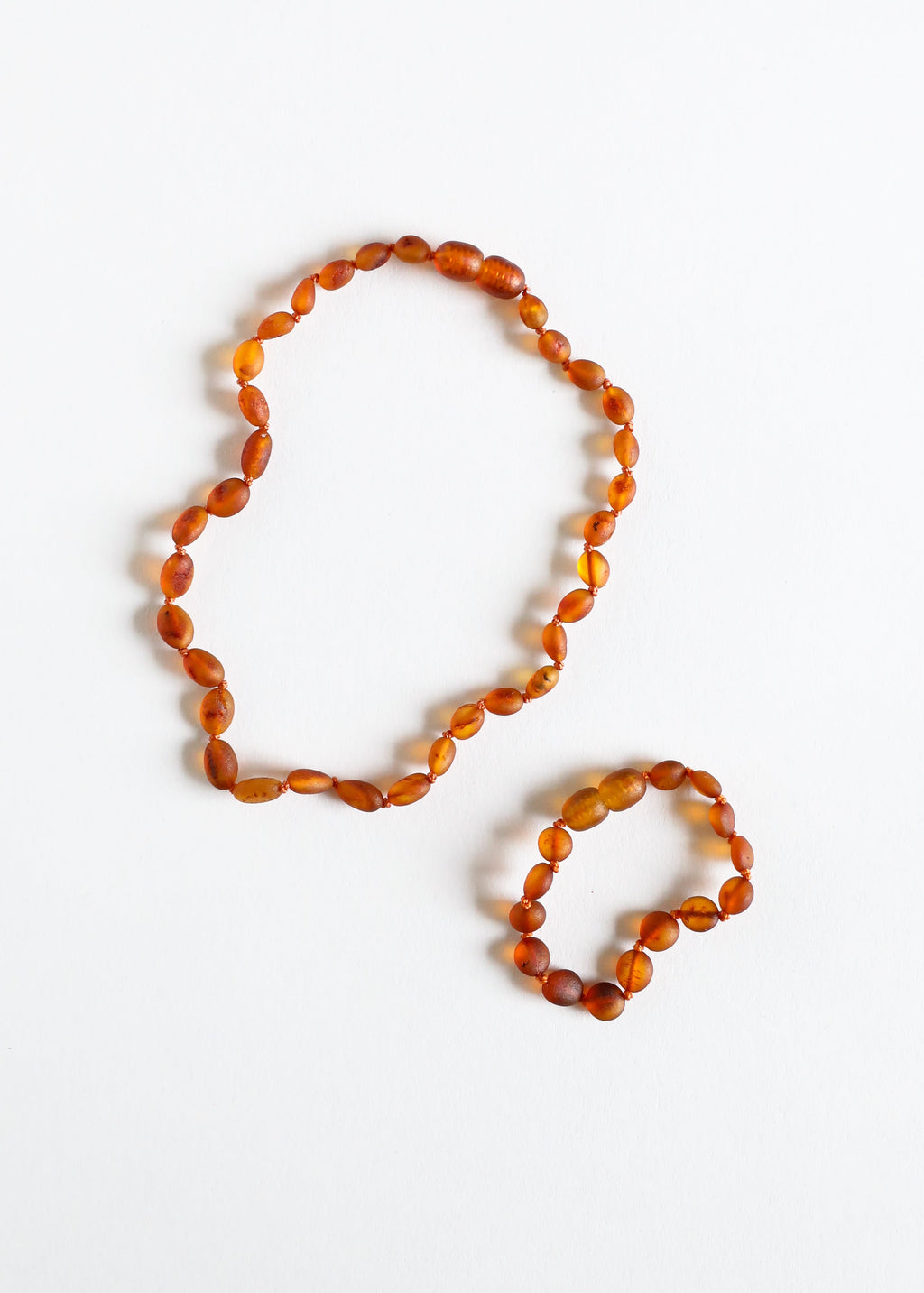 CanyonLeaf Raw Cognac Baltic Amber || Classic || Necklace