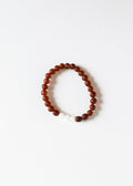 CanyonLeaf Raw Cognac Baltic Amber + Moonstone || Adult Bracelet