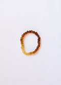 CanyonLeaf Raw Baltic Amber + Sunflower || Adult Bracelet