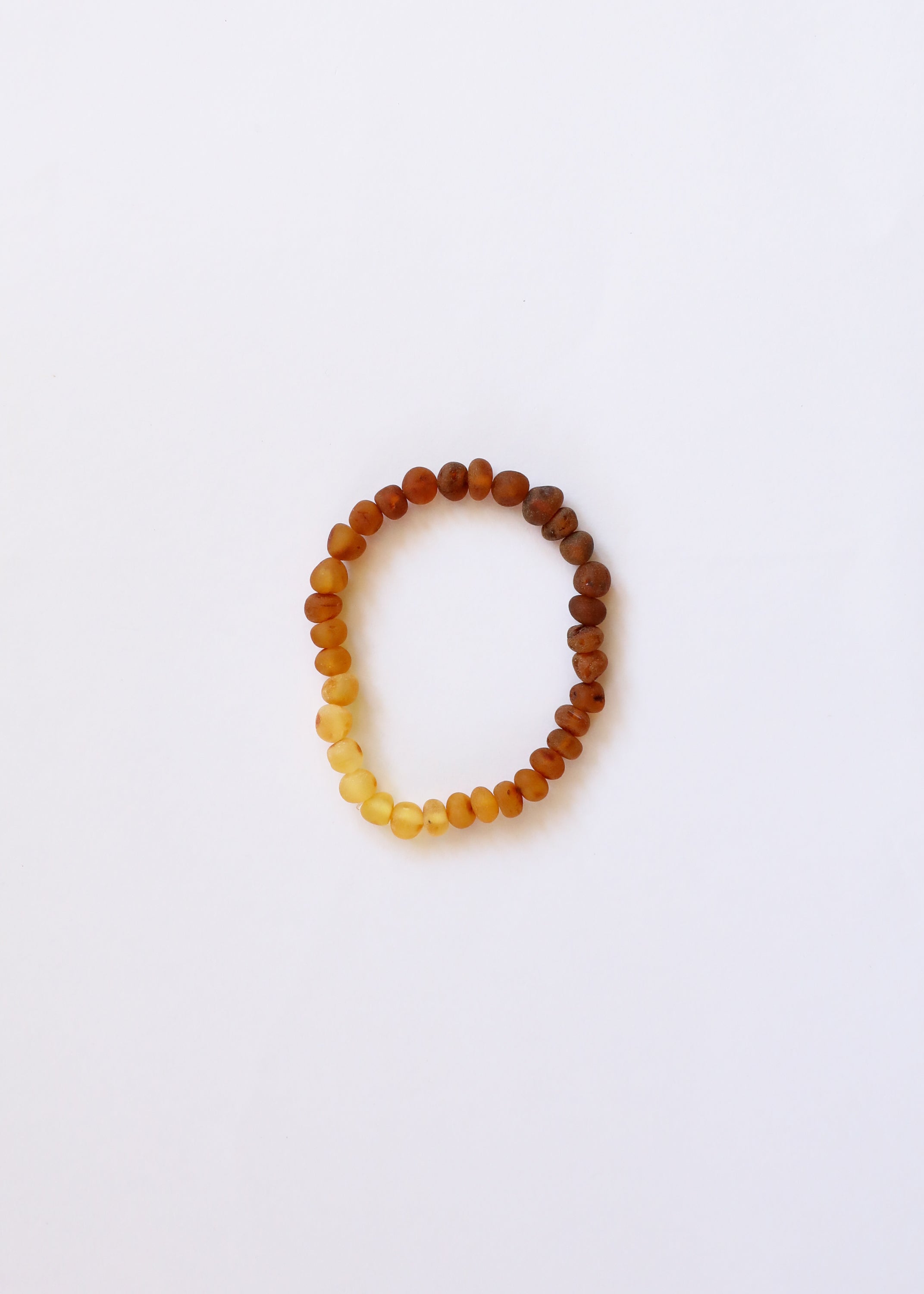 CanyonLeaf Raw Baltic Amber + Sunflower || Adult Bracelet
