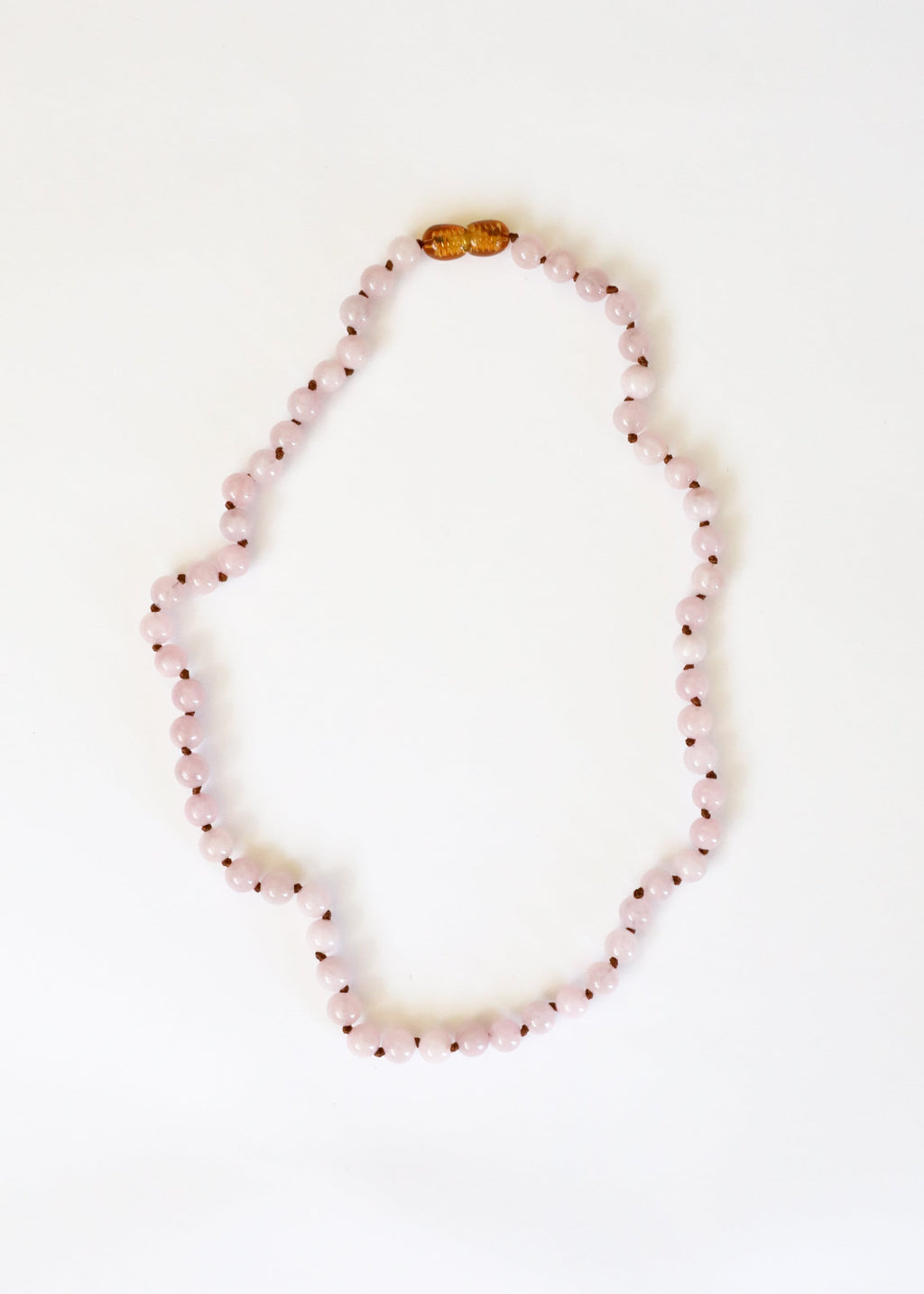 CanyonLeaf Pure Gemstone + Natural Rose Quartz || Beaded Necklace