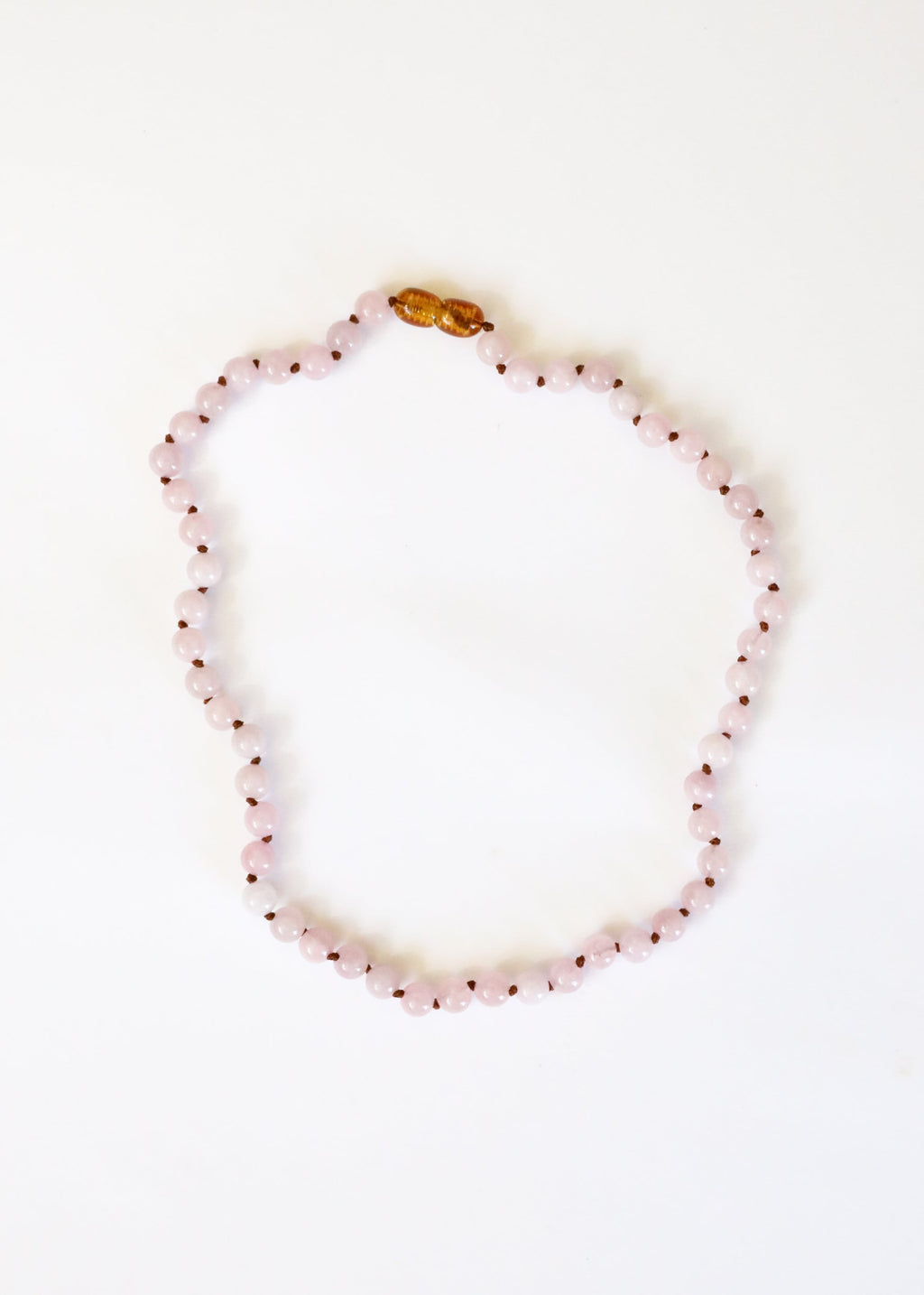 CanyonLeaf Pure Gemstone + Natural Rose Quartz || Beaded Necklace