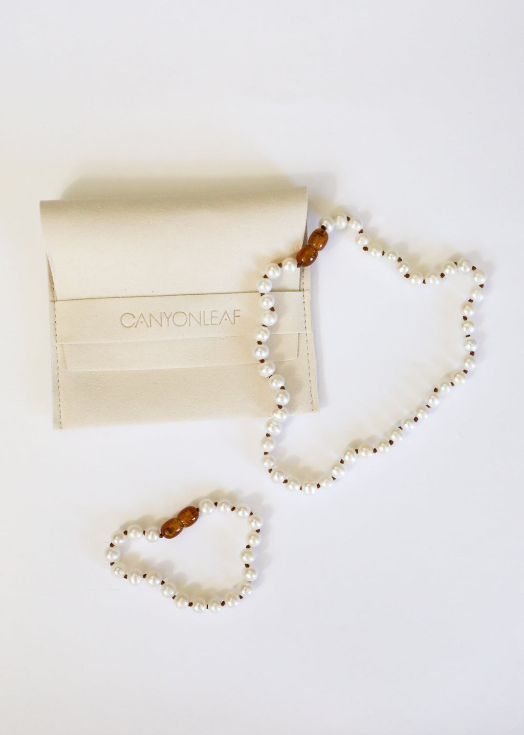 CanyonLeaf Pure Gemstone + Pearl || Necklace