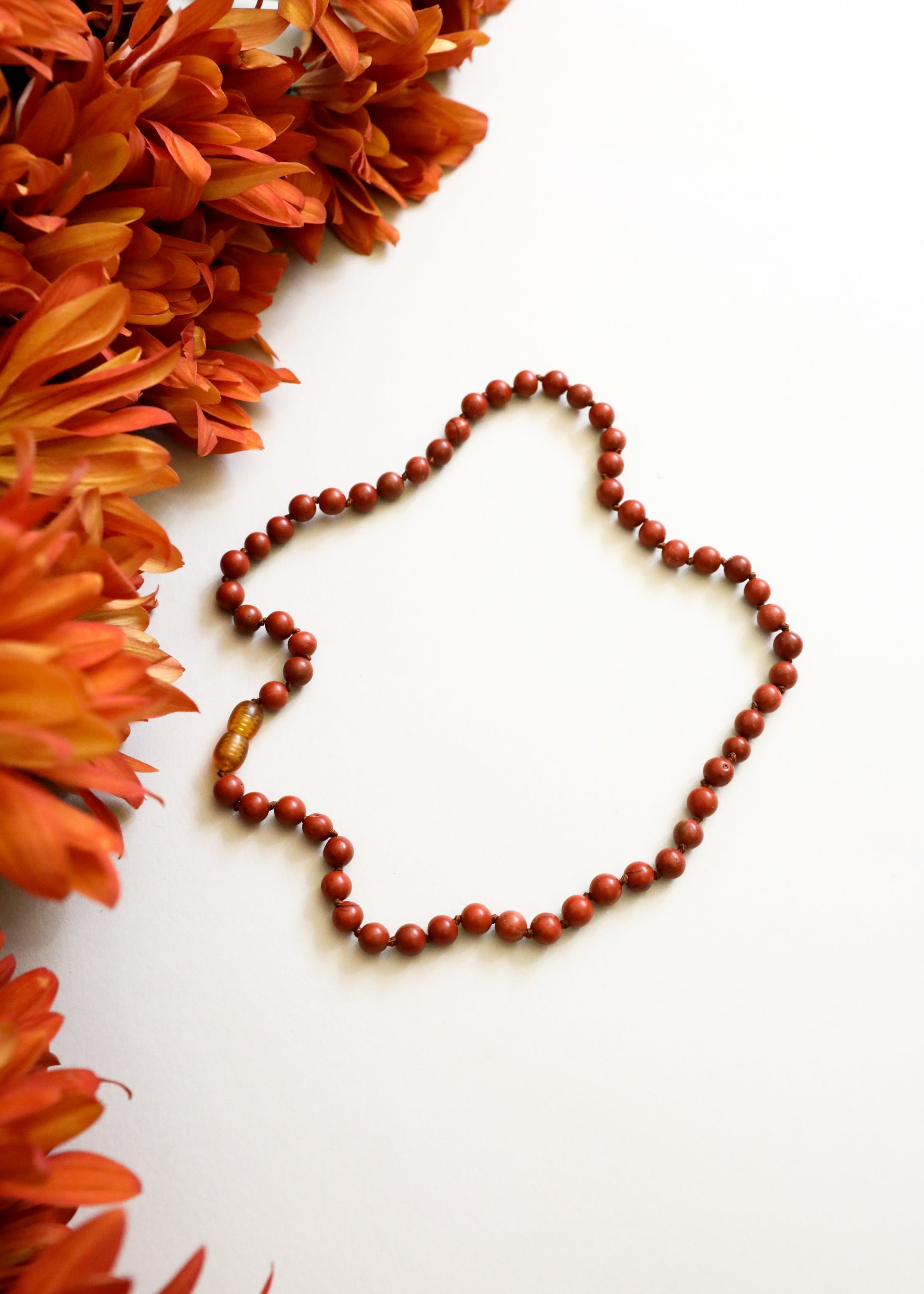 CanyonLeaf Pure Gemstone + Red Jasper || Necklace