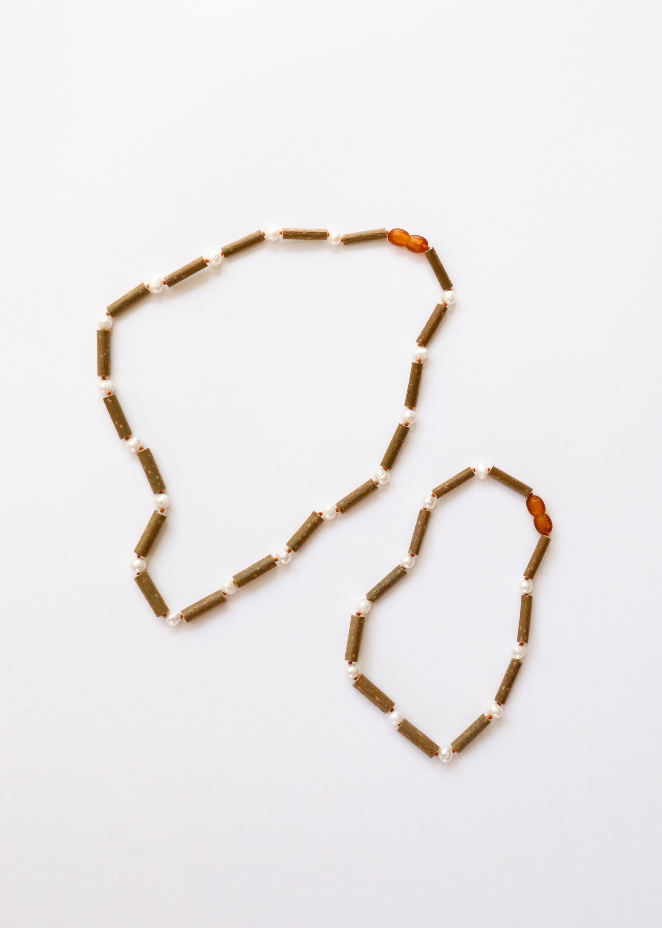 CanyonLeaf Hazelwood + Pearl || Beaded Necklace ||