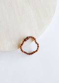 CanyonLeaf Raw Cognac Baltic Amber || Anklet or Bracelet