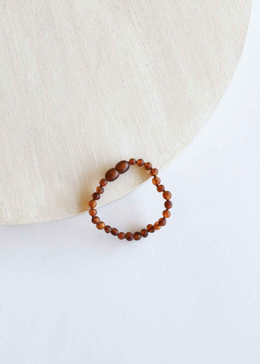 CanyonLeaf Raw Cognac Baltic Amber || Anklet or Bracelet