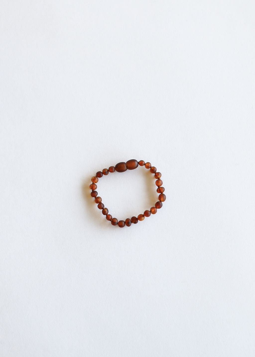 CanyonLeaf Raw Cognac Baltic Amber || Anklet or Bracelet