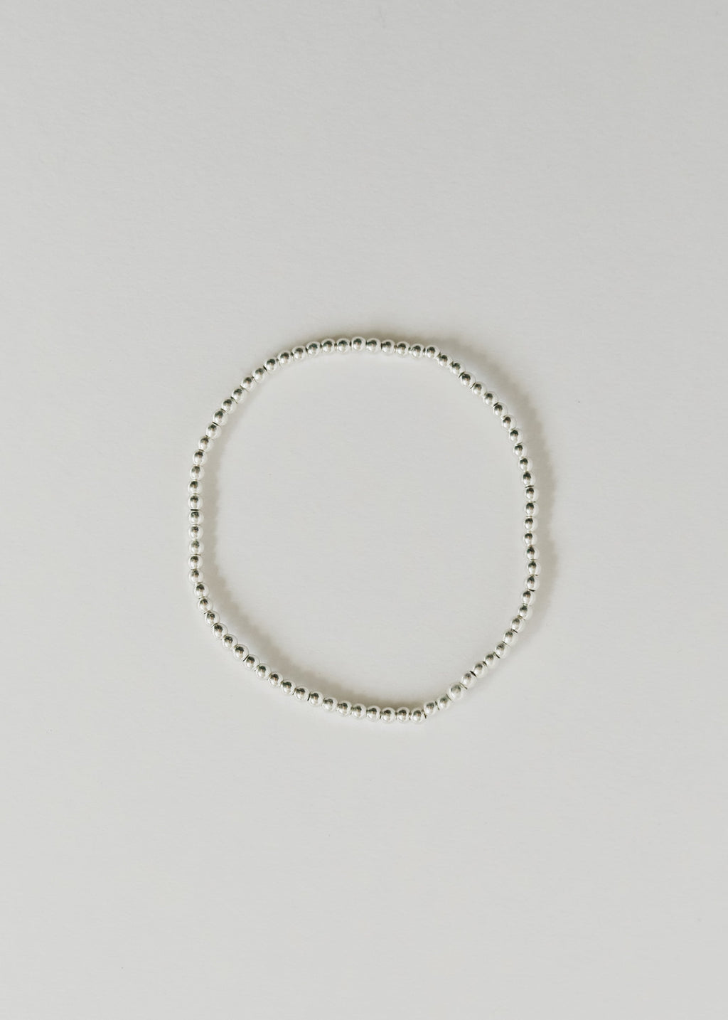 CanyonLeaf Sterling Silver || Beaded Stretch Anklet or Bracelet