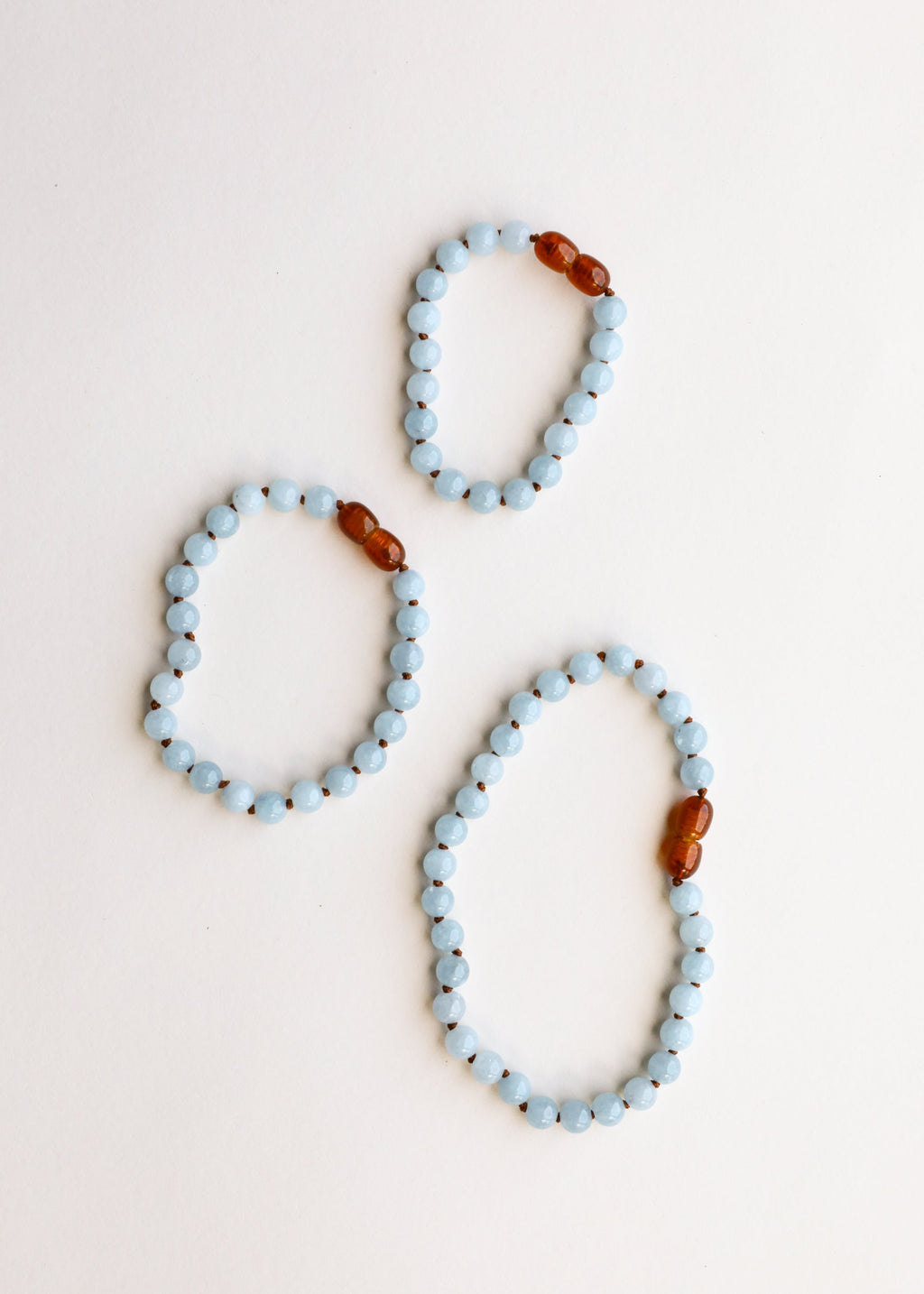 CanyonLeaf Pure Gemstone + Aquamarine|| Anklet or Bracelet