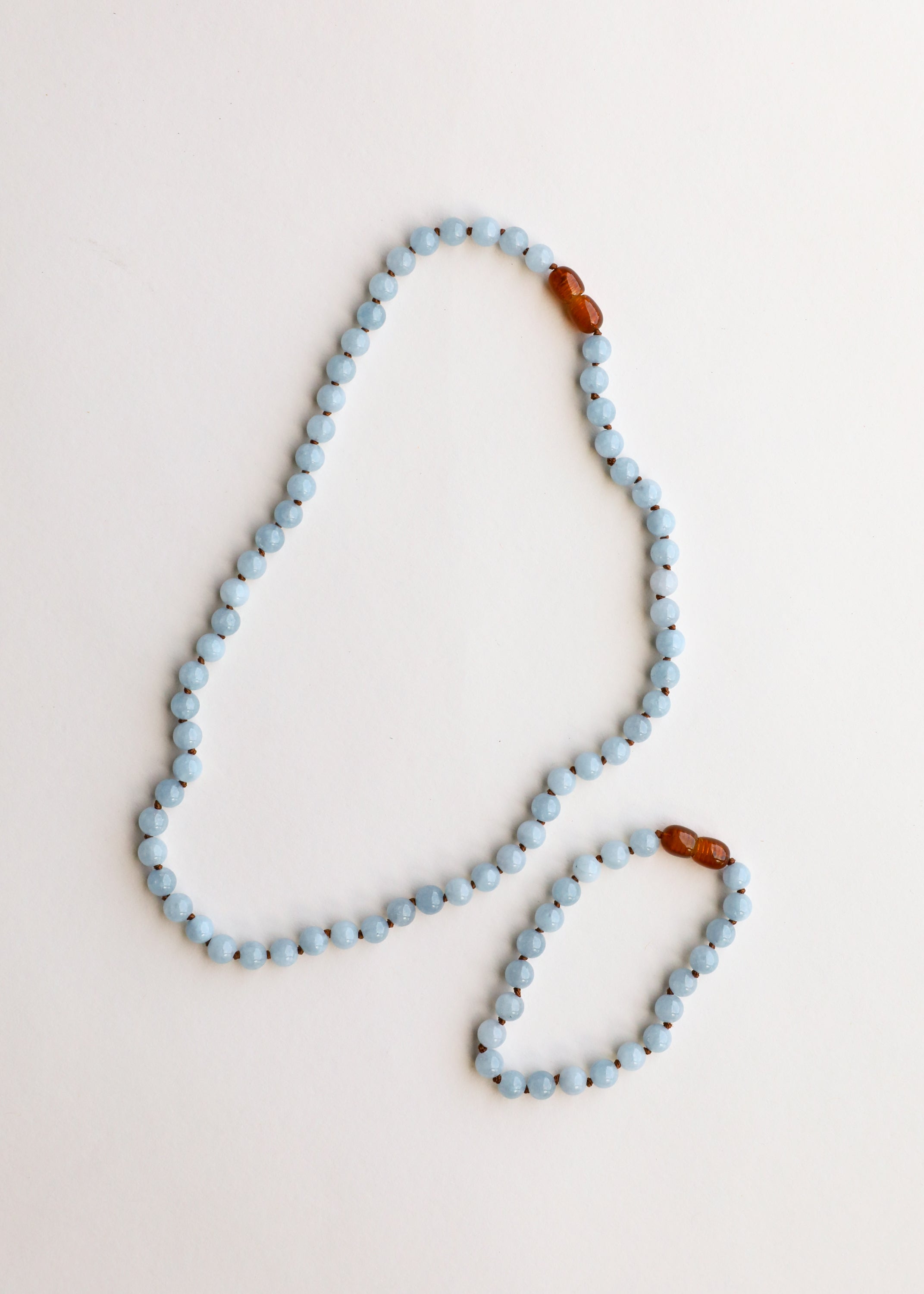 CanyonLeaf Pure Gemstone + Aquamarine || Necklace